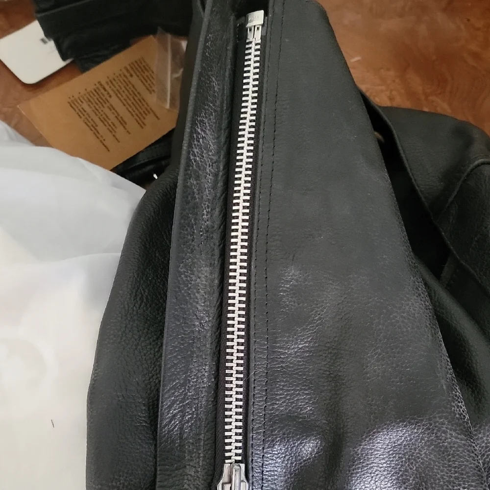 Black Leather Riding Chaps - Picture 7 of 12